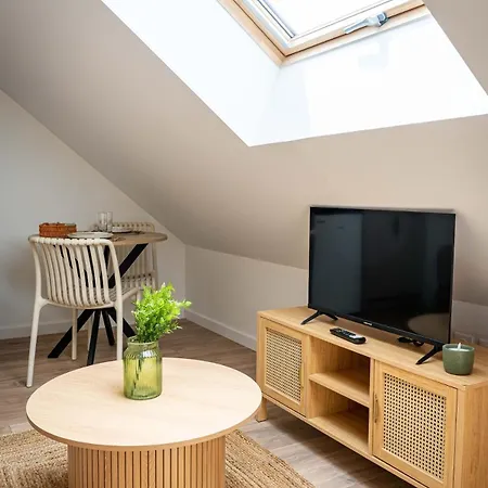 T2 Cosy 4 Pers Fougere Wi-fi Proche Gare 아파트